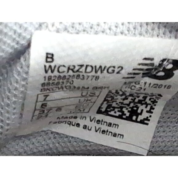 New Balance Fresh‎ Foam Cruz V2 Sneaker Running Shoe Womens 7 Gray Lace Up - Picture 7 of 9